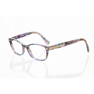 Coach HC 6065 5288 (Confetti Purple) 49-17-135mm Eyeglasses FRAMES ONLY - GOOD